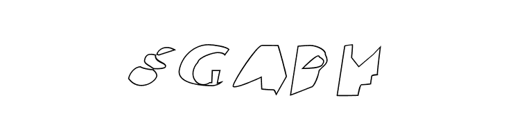 Ampere Outline Italic  Free Fonts Download