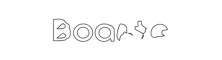 Ampere Outline  Free Fonts Download