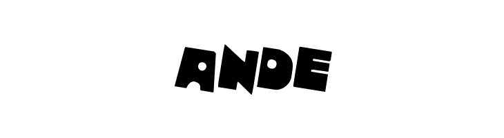 Zounderkite Rotated 2  Free Fonts Download