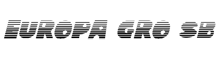 Zounderkite Gradient Italic  Free Fonts Download