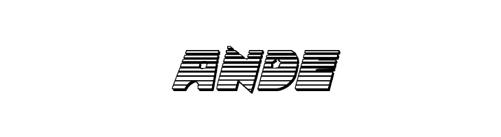 Zounderkite Chrome Italic  Free Fonts Download