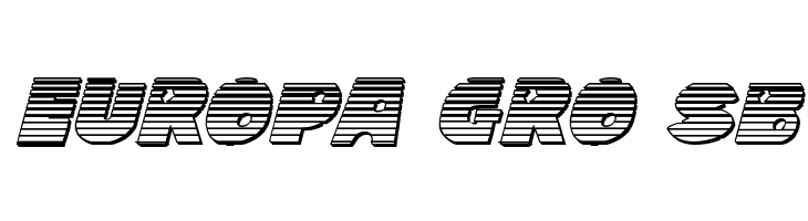 Zounderkite Chrome Italic  Free Fonts Download