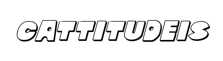 Zounderkite 3D Italic  Free Fonts Download