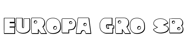 Zounderkite Outline  Free Fonts Download