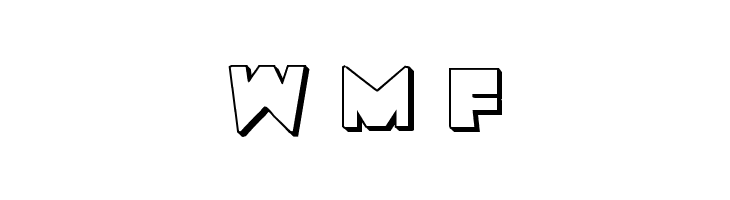 Zounderkite 3D  Free Fonts Download