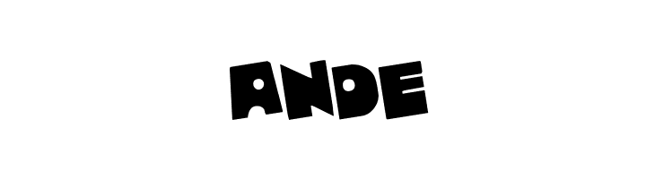 Zounderkite Rotated  Free Fonts Download