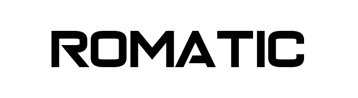 ROMATIC Return of the Grid Font
