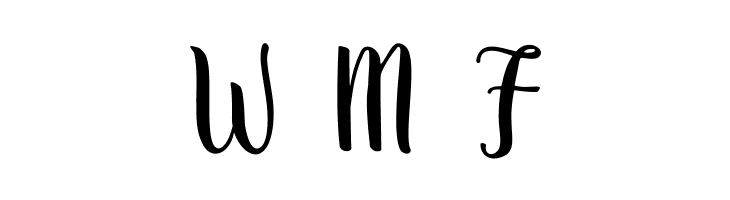 Zaheera - Demo Regular  Free Fonts Download