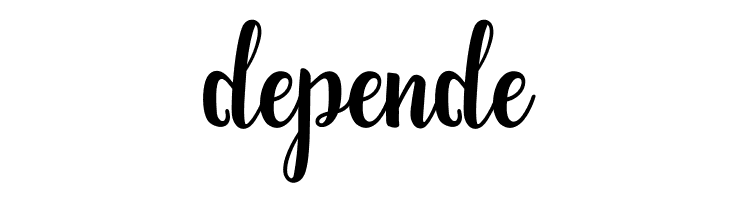 depende Zaheera - Demo Regular Font