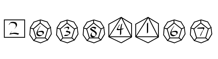 GamingDice  Free Fonts Download