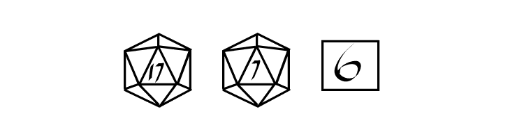 GamingDice  Free Fonts Download