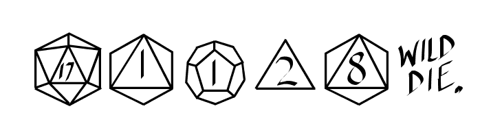 GamingDice  Free Fonts Download