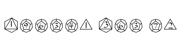 GamingDice  Free Fonts Download