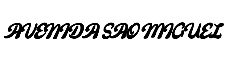 Candy Shop Contour Personal Use  Free Fonts Download