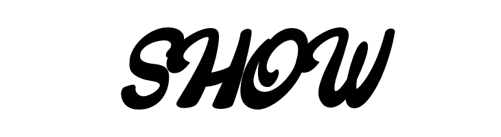 Candy Shop Contour Personal Use  Free Fonts Download