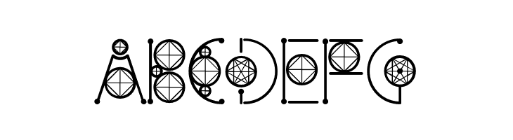 RoundGeometricRegular  Free Fonts Download