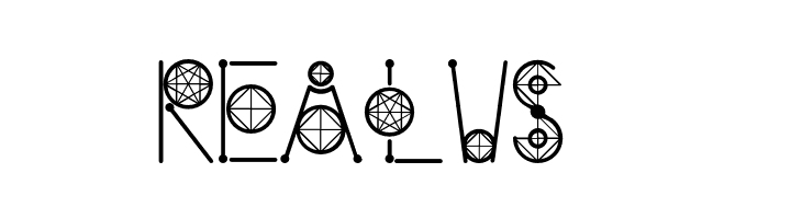 RoundGeometricRegular  Free Fonts Download