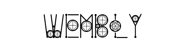 RoundGeometricRegular  Free Fonts Download