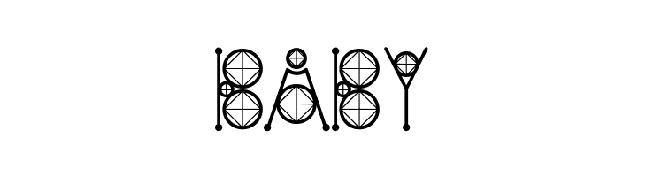 Round Geometric  Free Fonts Download