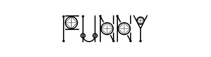 Round Geometric  Free Fonts Download