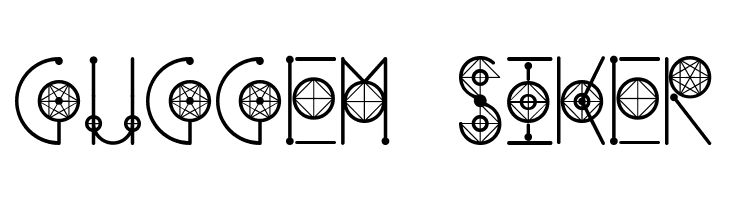 Round Geometric  Free Fonts Download