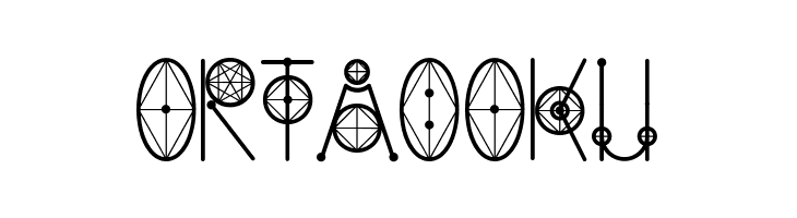 Round Geometric  Free Fonts Download