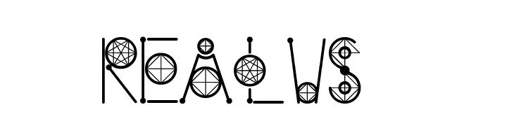 Round Geometric  Free Fonts Download