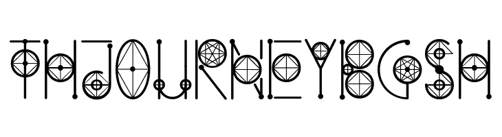 Round Geometric  Free Fonts Download