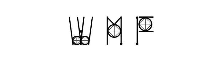 Round Geometric  Free Fonts Download