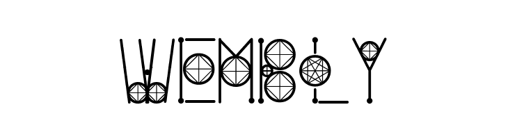 Round Geometric  Free Fonts Download