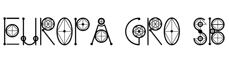 Round Geometric  Free Fonts Download