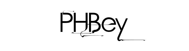 PHBey Bright Young Things Font