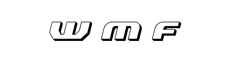 Annapolis 3D Italic  Free Fonts Download