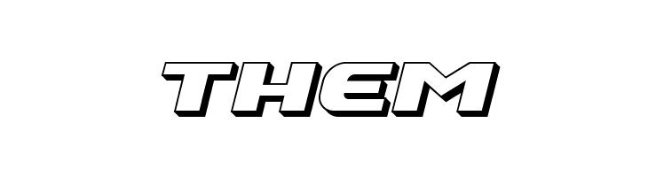 Annapolis 3D Italic  Free Fonts Download