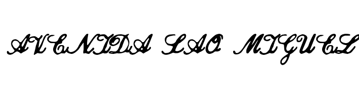 zai Calligraphy Script Handwritten  Free Fonts Download