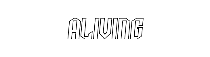 Archery Black Outline Italic  Free Fonts Download