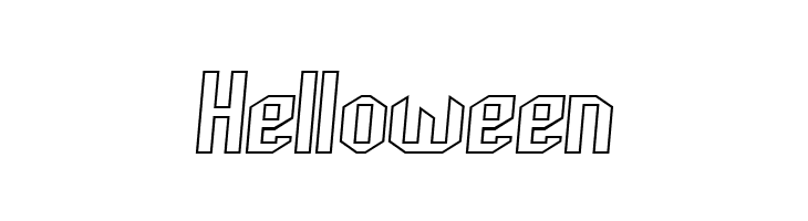 Archery Black Outline Italic  Free Fonts Download