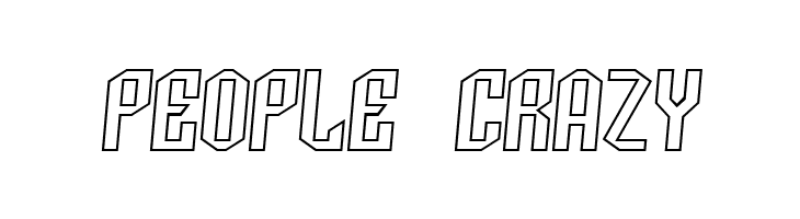 Archery Black Outline Italic  Free Fonts Download