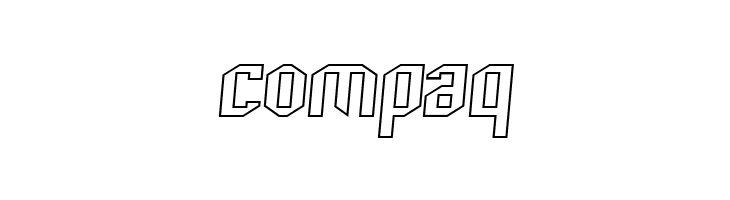 Archery Black Outline Italic  Free Fonts Download