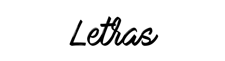 Letras Mark My Words Font