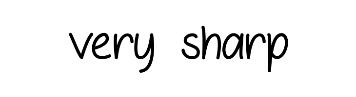 very%2Bsharp Love and Sunshine Font