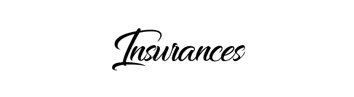 Insurances Dancing in the Rainbow Font