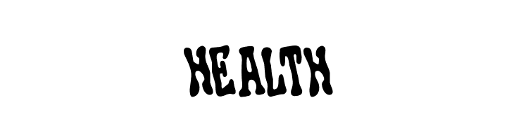 Black Gunk Rotated  Free Fonts Download