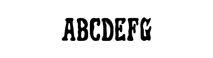 Black Gunk Expanded  Free Fonts Download