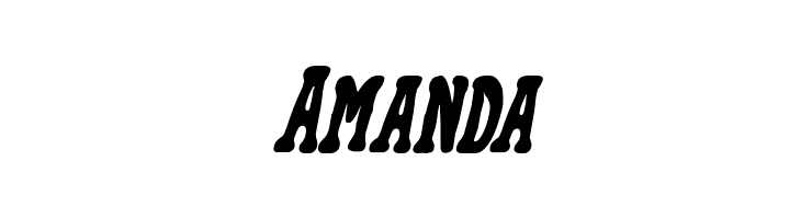 Black Gunk Bold Italic  Free Fonts Download