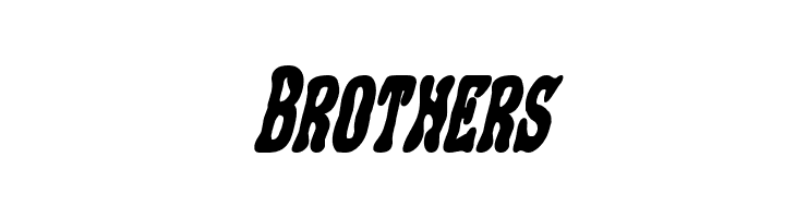 Black Gunk Bold Italic  Free Fonts Download