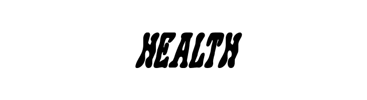 Black Gunk Bold Italic  Free Fonts Download