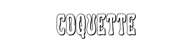 Black Gunk 3D  Free Fonts Download