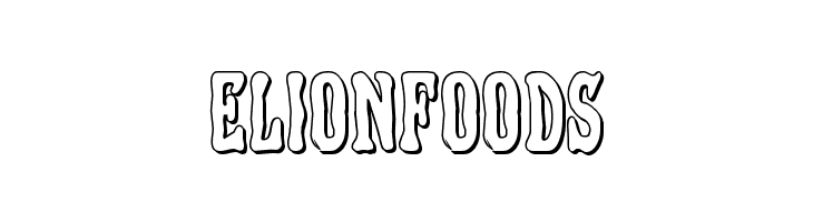 Black Gunk 3D  Free Fonts Download