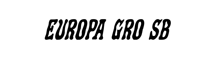 Black Gunk Staggered Italic  Free Fonts Download